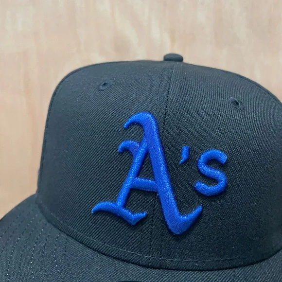 Oakland Athletics Rickey Henderson field patch size 7 59fifty fitted brand new - Picture 3 of 7